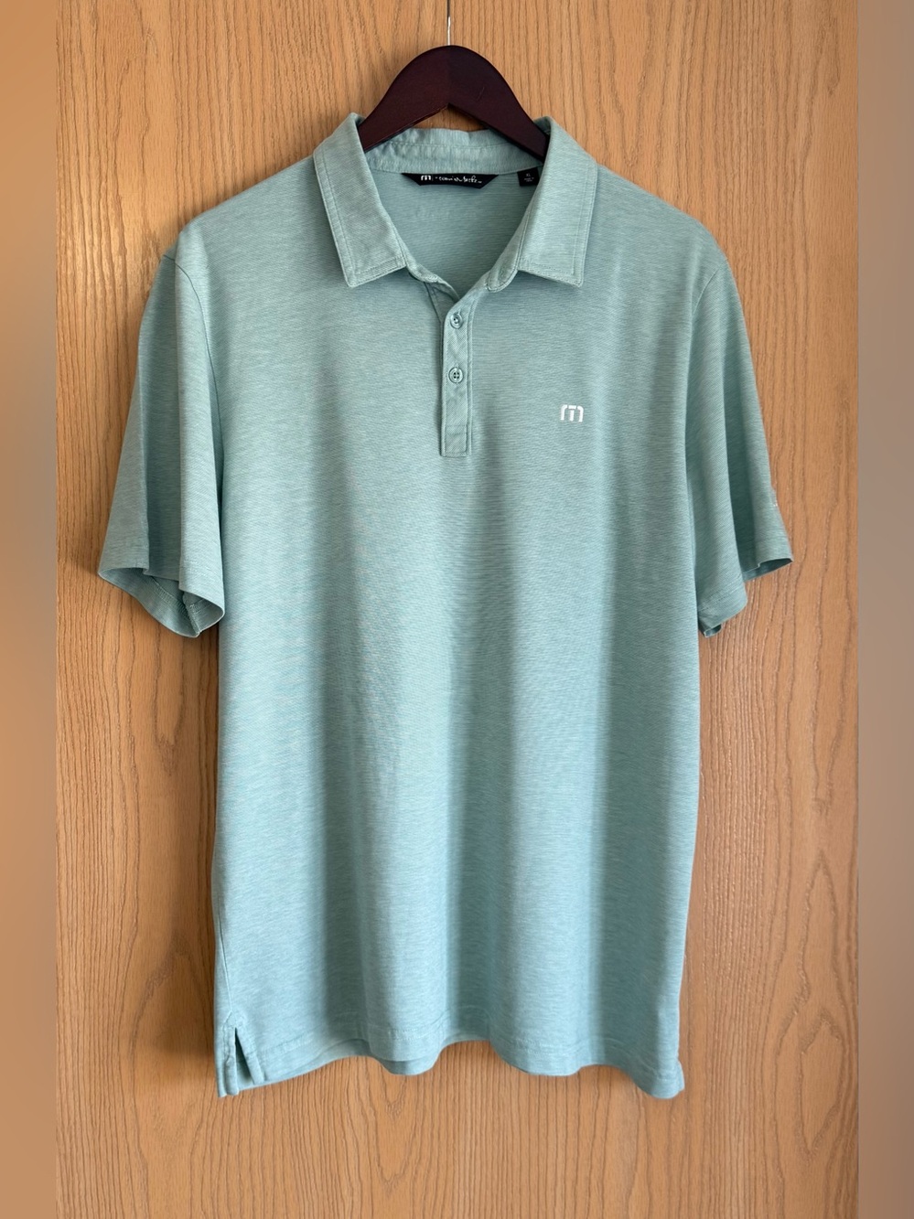 Travis Mathews | Men’s XL | Green Polo Short Sleeve Collared Golf Pima Cotton